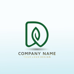 medical letter D vector logo design