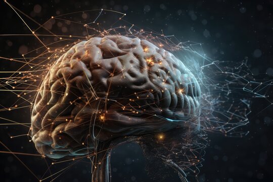 Neuronal learning, 3d neurons forge new connections, strengthening the brain's cognitive abilities, Neurons in the brain act as messengers, brain's neurons fire in synchrony, deep concentration focus