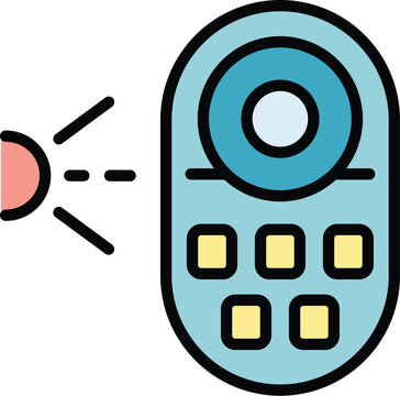 recommend clip art: Chemical splash icon outline vector. Clean spray. Gas haze color flat
