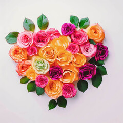 Obraz premium Roses and Dreams Bouquet,Generative AI