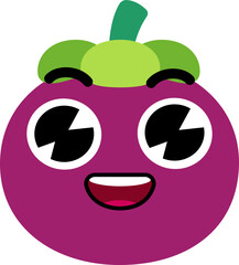 Mangosteen Face Wide Smile