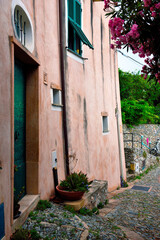 the ancient village of Verezzi Savona Italy