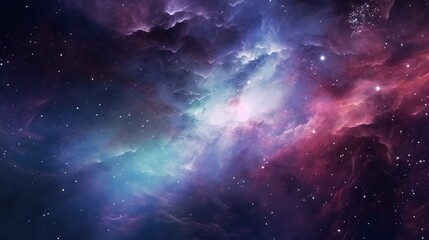 Obraz premium Abstract colorful space galaxy cloud nebula. Universe science astronomy. Supernova background wallpaper