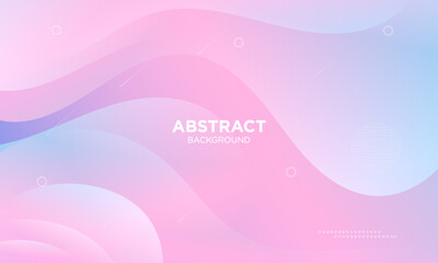 Abstract Gradient Pink Blue liquid background. Modern background design. Dynamic Waves. Fluid shapes composition. Fit for website, banners, brochure, posters