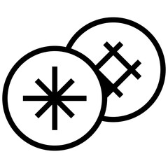 polvorosa icon. A single symbol with an outline style
