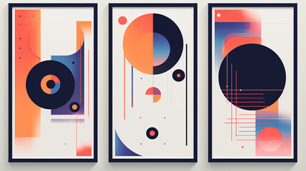 Modern abstract posters