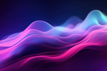 abstract futuristic background with gold PINK blue glowing neon moving high speed wave lines and bokeh lights. Data transfer concept Fantastic wallpaper