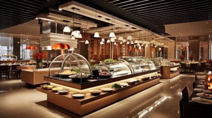 Buffet restaurant design ideas