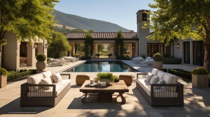 Luxurious villa in the heart of Napa Valley, California