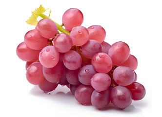 Grapes isolated on transparent or white background, png
