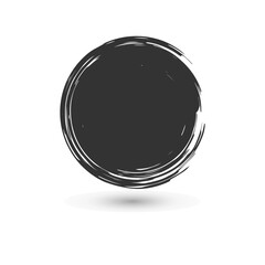 Circle grunge Round shape Vector