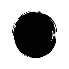 Circle grunge Round shape Vector