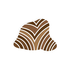 Wood Logo, Wood Layers And Natural Fibers Design, Carpenter Vector, Wood Tools