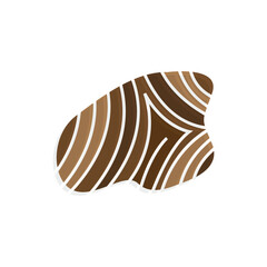 Wood Logo, Wood Layers And Natural Fibers Design, Carpenter Vector, Wood Tools