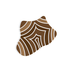 Wood Logo, Wood Layers And Natural Fibers Design, Carpenter Vector, Wood Tools