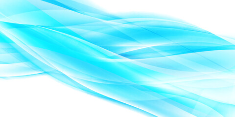 波　青　和柄　背景	