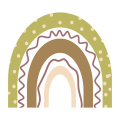 Boho Decoration Shape Element