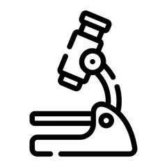 microspcope Line Icon