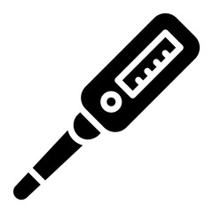 thermometer Solid icon