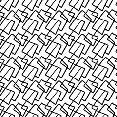 black and white geometric pattern with abstract background