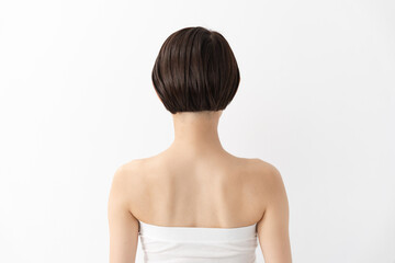 ビューティーイメージ　背後姿　顔なし