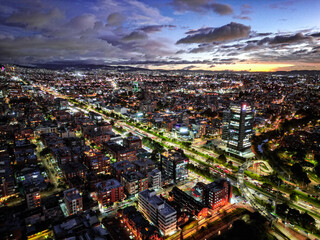 Aerial photography of Bogotá Colombia - Foto de Bogotá tomada con dron