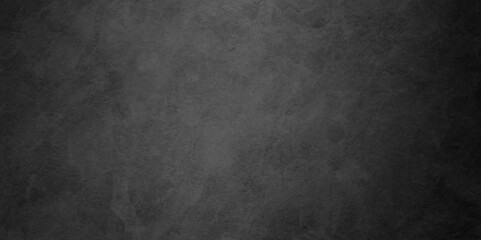 Black stone wall texture grunge rock surface. dark gray background backdrop. wide panoramic banner. old wall stone for dark black distressed grunge background wallpaper rough concrete wall.