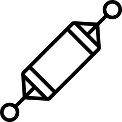Hammock outline icon