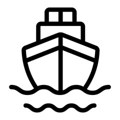 ship line icon