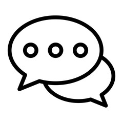 Chat Line Icon