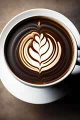 a cup of coffee with a heart drawn in it, cappuccino, latte art, celebration of coffee products, coffee art, ko-fi, coffee, steaming coffee, cup of coffee, milk and mocha style, drink more coffee, 