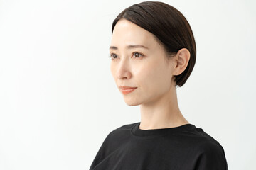 ビューティー　女性　ポートレート