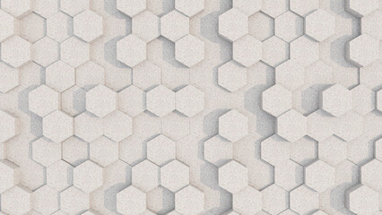 Hexagon background in pink. Wall background. background texture. wall with textured hexagons. the diamonds on the wall.