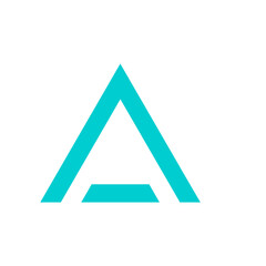 Monogram design vector logo. Monogram initial letter mark A logo design. Monogram design vector logo. Monogram initial letter mark A logo design simple A monogram