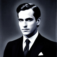 portrait of a man, Generative AI