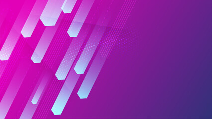 Abstract vector colorful geometric shapes abstract, science, futuristic, energy technology concept.