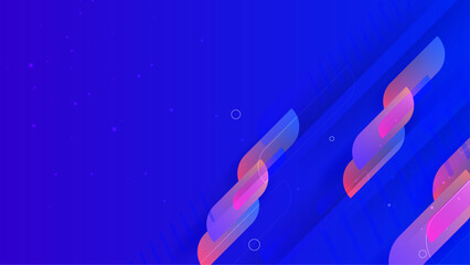 Abstract colorful geometric shapes background vector. Modern diagonal presentation background.