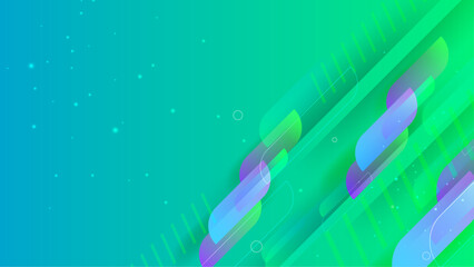 Abstract colorful geometric shapes background vector. Modern diagonal presentation background.