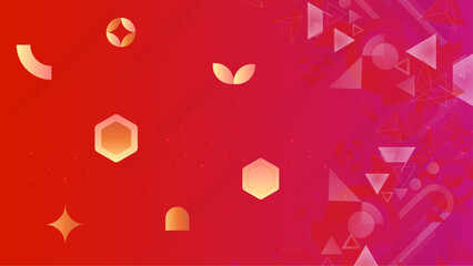 Vector illustration abstract graphic design banner pattern presentation background wallpaper web template. Abstract colorful geometric shapes background.