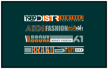 Style design Vector typography for print, perfect for t-shirts design, clothing, hoodies, etc.