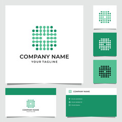 Abstract Medical Dot Logo Design 2
