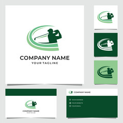 Modern Golf Club Logo Design 2