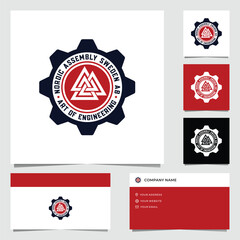 Simple Nordic Engineer Logo Design