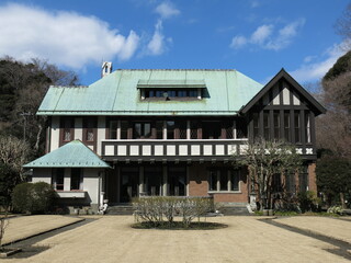 Fototapeta na wymiar 鎌倉市の旧華頂宮邸