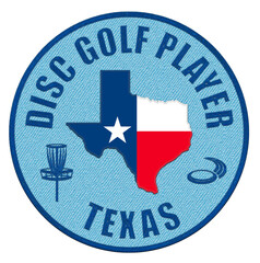 Disc Golf Player Texas