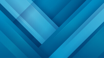 Dark blue background. Modern line stripes curve abstract presentation background. Luxury paper cut background. Abstract decoration, golden pattern, halftone gradients