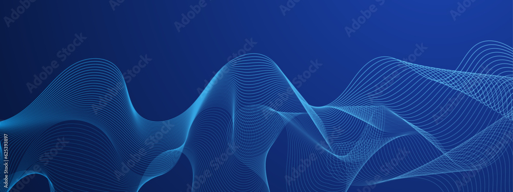 Poster simple minimal dark blue abstract business presentation background with light stripes and overlap la