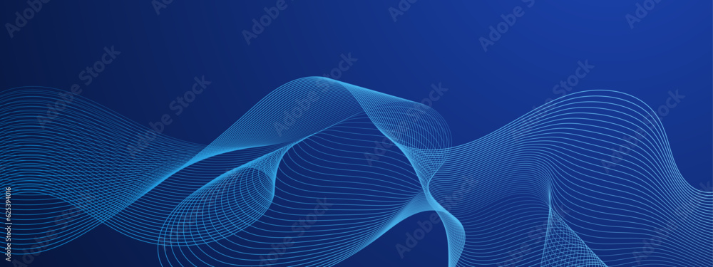 Poster simple minimal dark blue abstract business presentation background with light stripes and overlap la