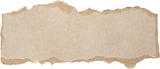 piece of gray paper tear isolated on white background
