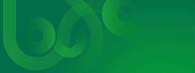 Abstract green light wave background modern. Concept technology futuristic lines with light effect. Space for text. Motion lines vector design for cover, brochure, book, banner web, advertising © Roisa